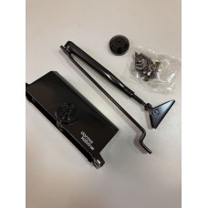 Доводчик DORMA (dormakaba) TS 77, с рычажной тягой, черный Доводчик DORMA (dormakaba) TS 77, с рычажной тягой, черный